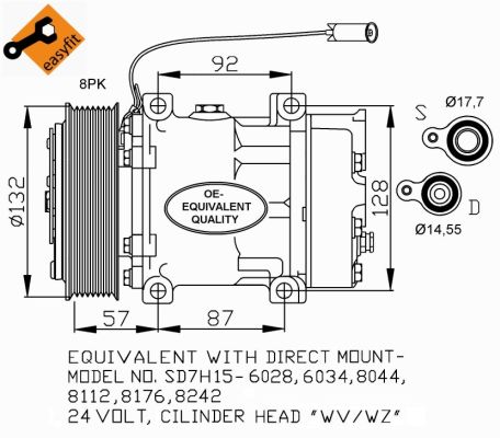 Компресори NF 32412 для VOLVO FM FM 450